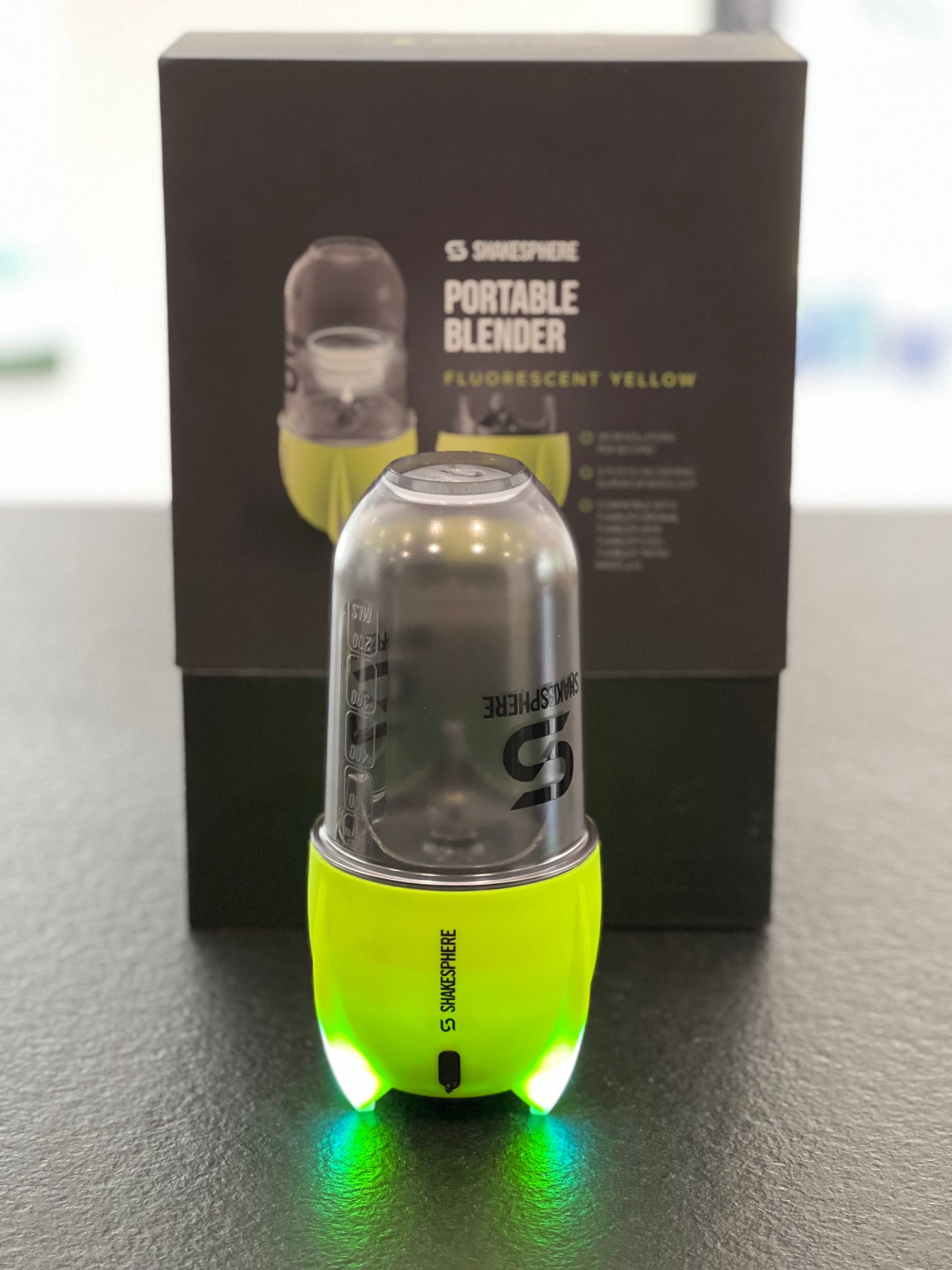 Portable Blender E-Lid Fluorescent Yellow