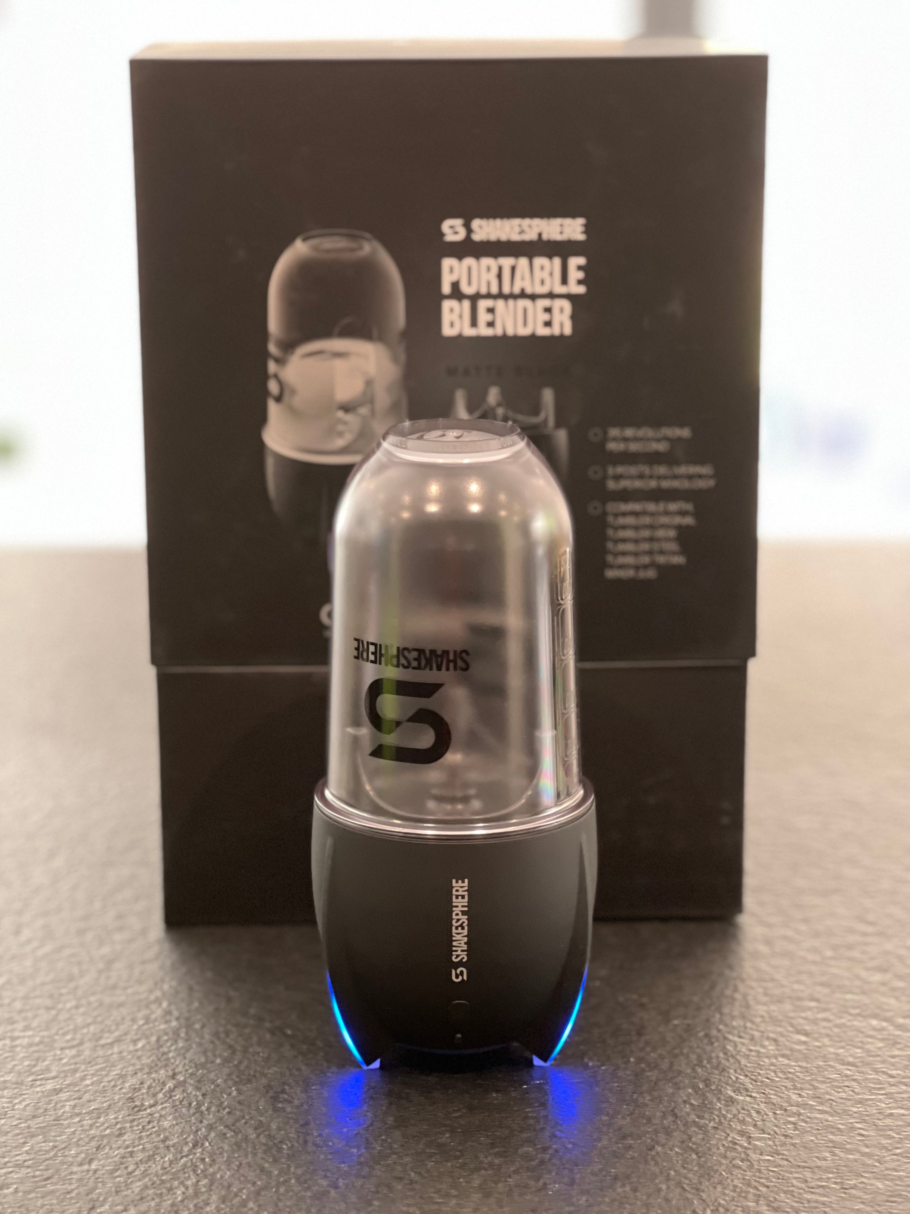 Portable Blender E-Lid Matte Black