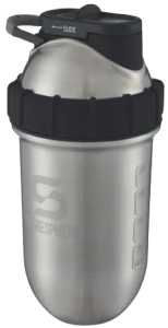 Protein shaker bottle 24.6 Fl Oz ShakeSphere Tumbler Double Wall Steel Original