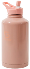 Hydration Jug 1.8L Steel Double Walled Pink