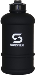 Hydration Jug 45.8 Fl Oz Matte Black/White Logo