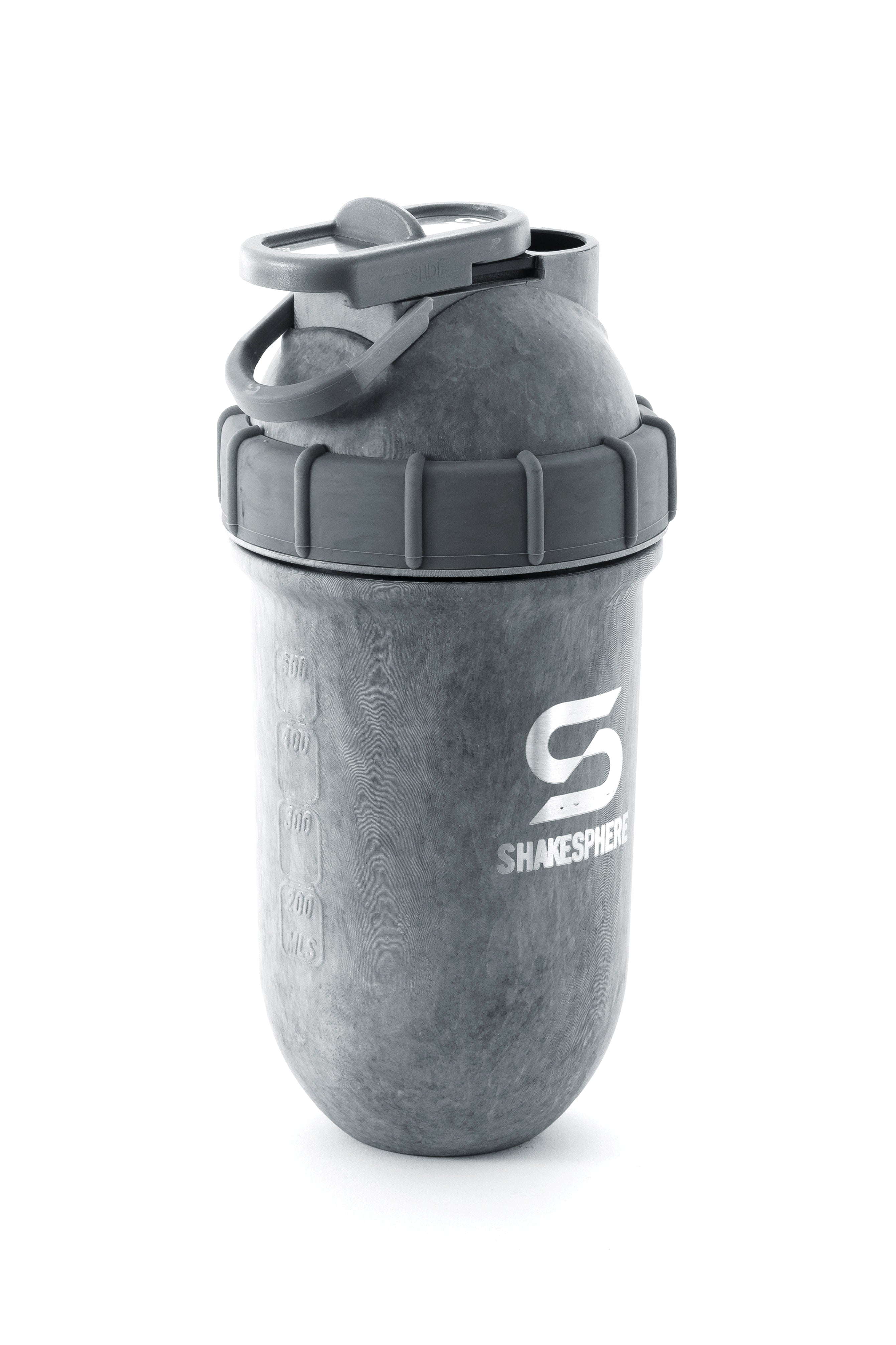 Protein shaker bottle 24.6 Fl Oz Double Wall Steel Concrete