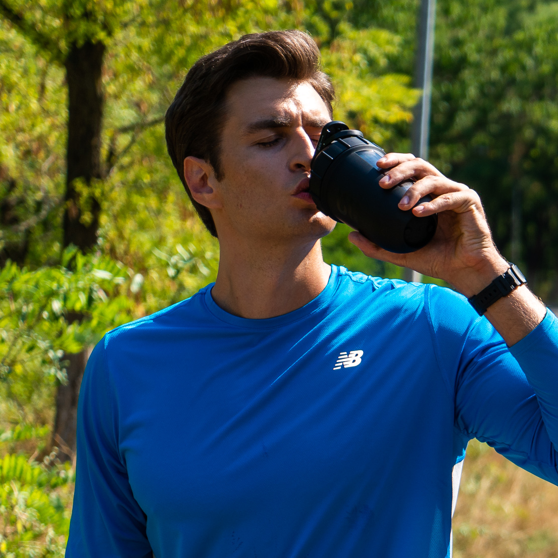 ShakeSphere Tumbler Cooler Shaker Matte Black