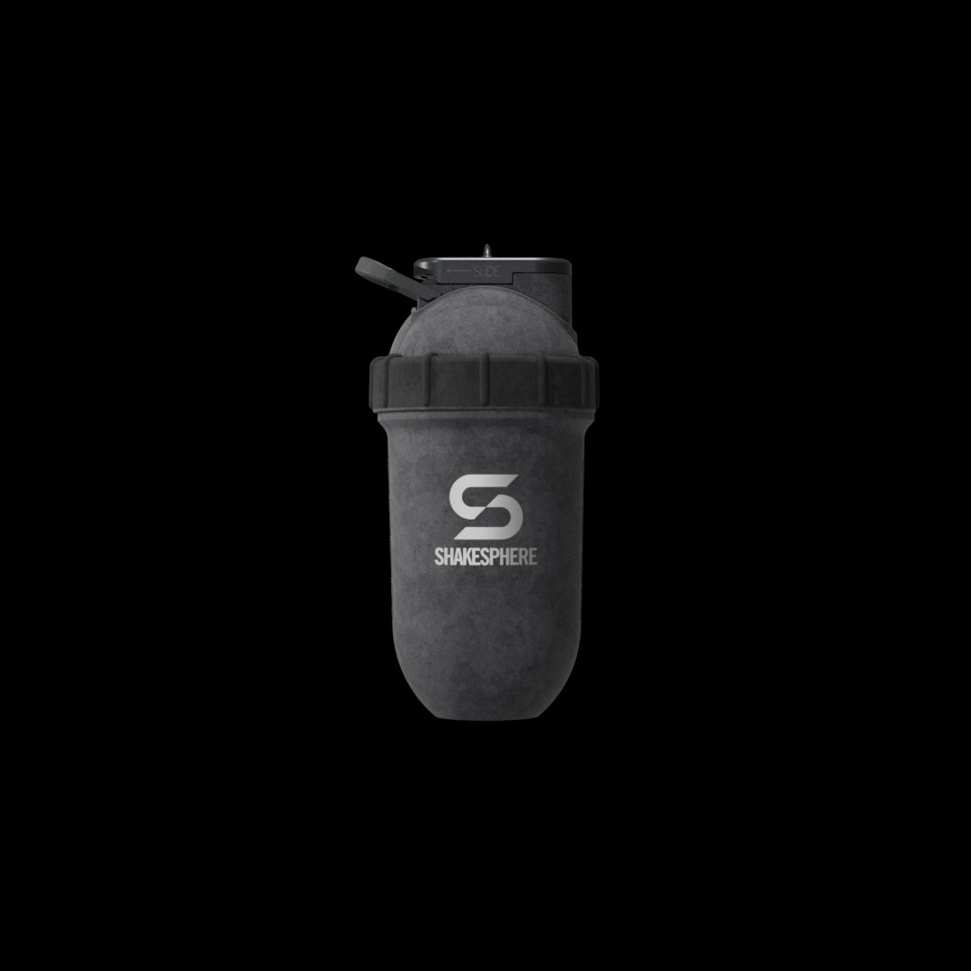 Protein shaker bottle 24.6 Fl Oz Double Wall Steel Concrete