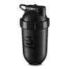 Glossy Black & Black Logo
