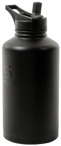 Hydration Jug 1.8L Steel Double Walled Black