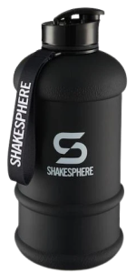 Hydration Jug 2.2L Matte Black/White Logo