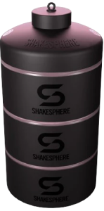 Protein Powder Stackable Storage Container 85g / 3oz, Rose Gold