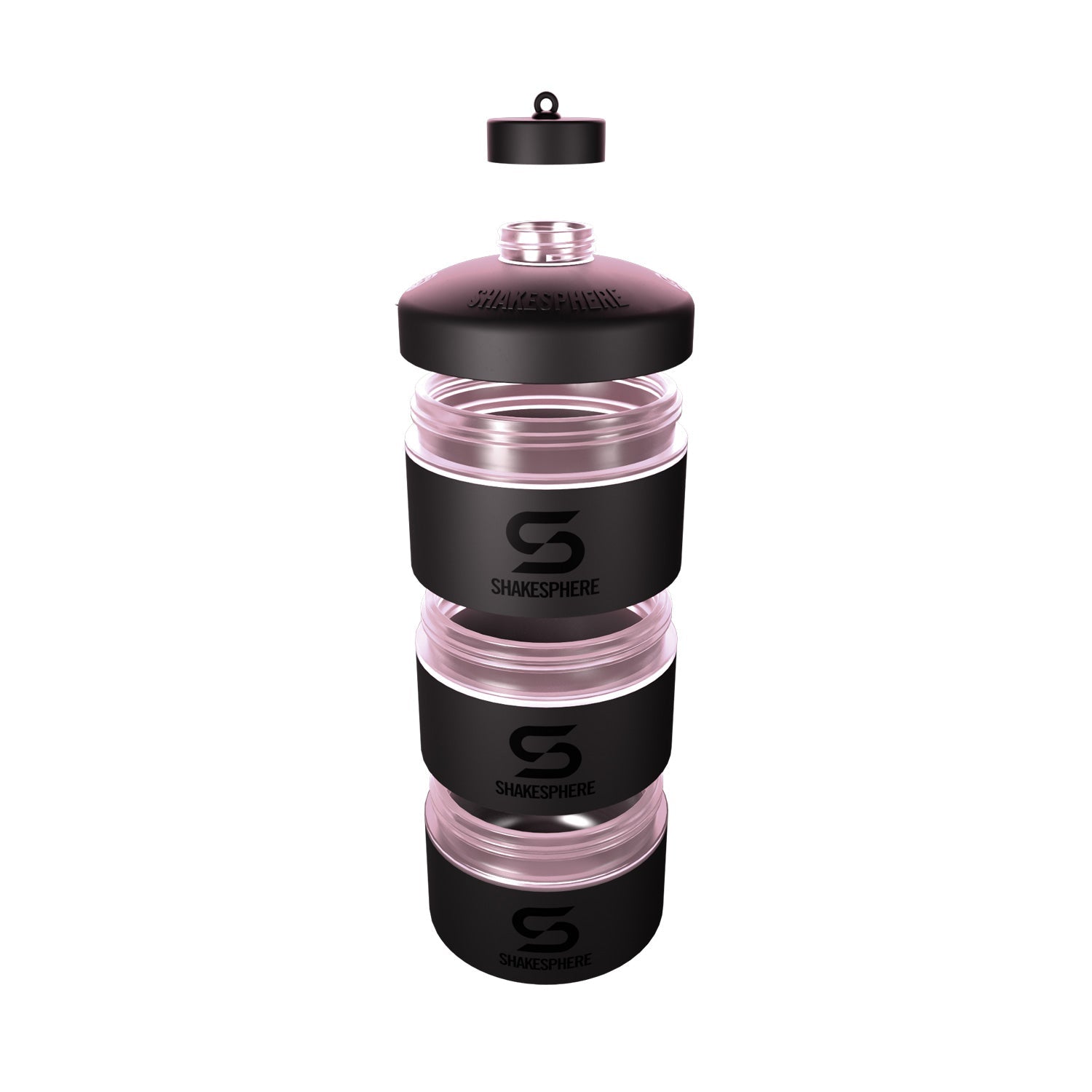 Protein Powder Stackable Storage Container 85g / 3oz, Rose Gold