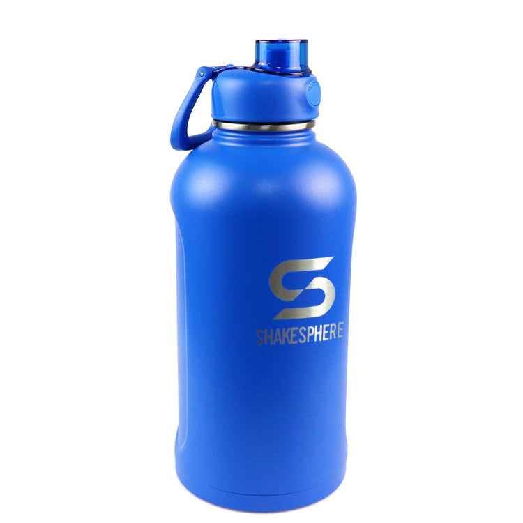 ShakeSphere Stainless Steel water bottle 67.6 Fl Oz Blue