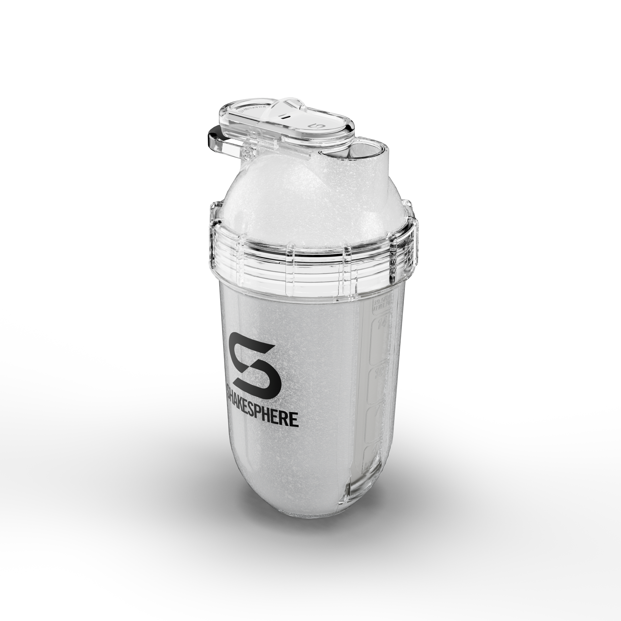 ShakeSphere Tumbler Cooler Shaker Clear