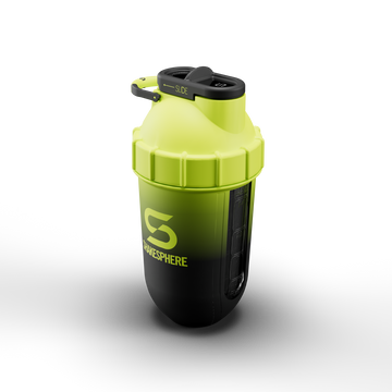 ShakeSphere Tumbler Cooler Shaker Ombre Yellow